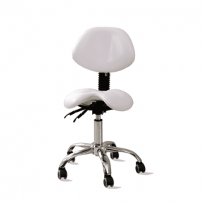 High Back Dental Saddle Chair Dental Assistant Medical Stool